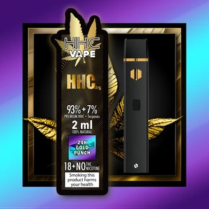GoldenBuds Purple Punch 2ML HHC Vape (99% HHC) – HiddenCBD